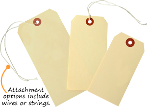 Blank Manila Tags