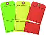 Numbered Tags with Stub 