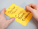 Self-Laminating Tags for Valves