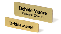 Bugle Name Badges