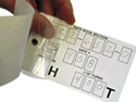 Custom Self-Laminating Tags