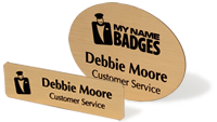 Cymbalic Name Badges