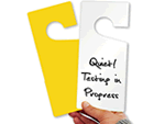 Custom Plastic Door Tags