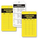 Forklift Inspection Tags