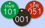 Packs of Valve Tags