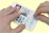 Self-Laminating Photo Lockout Tag