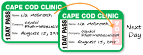 Time-Expiring Name Tags