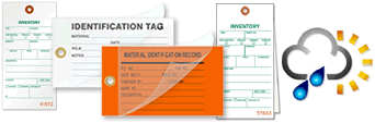 Weather Proof Inventory Tags