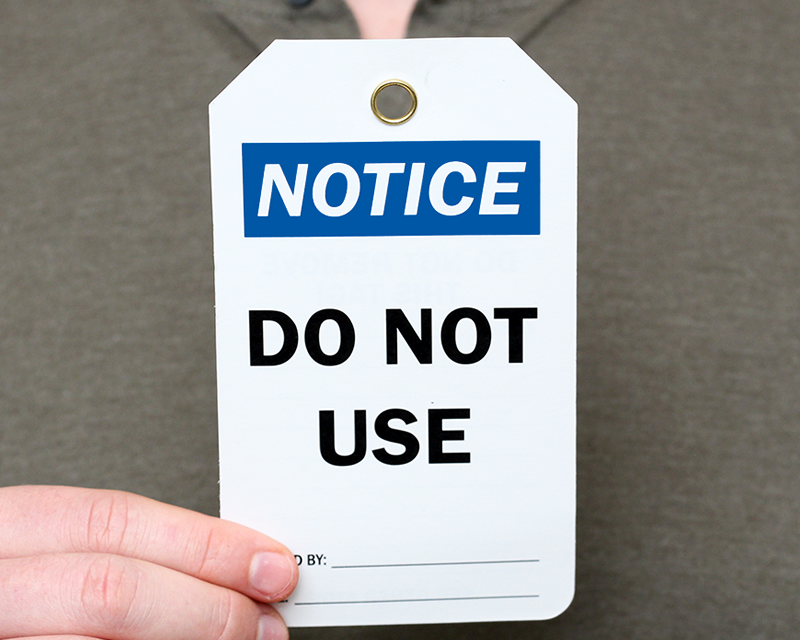 Do Not Use Tags