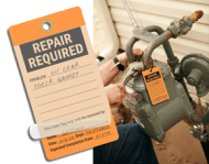 Self Laminating Repair Tag