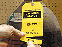 Gas Cylinder Tags