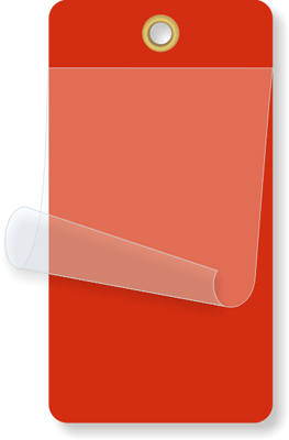 Blank Self-Laminating Tags