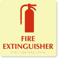 Fire Extinguisher Sign