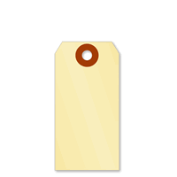 10-point Cardstock Manila Tags with 3/8 in. hole