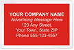 Big Advertising Labels