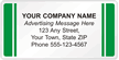 Advertising Labels