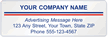 Advertising Label