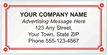 Advertising Label