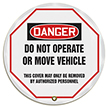 Steering Wheel Lock Out Messages