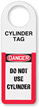 Cylinder Status Tag Holder