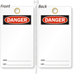 Danger (Blank) Lockout Tag