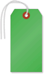 Dark Green Cardstock Tags (with strings)