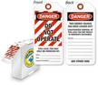 Lockout Tag are sold in a convenient box.