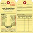 Kansas Custom Fire Extinguisher Recharge Tag