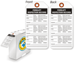 Forklift Inspection Record Tag-in-a-Box with Fiber Patch