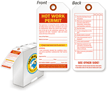 Hot Work Permit Lock Out Tag-in-a-Box