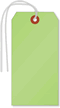 Light Green Cardstock Tags (with strings)
