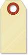 Manila 10-point Cardstock Tags (with 3/8 in. hole)