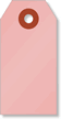 #1 (2¾ in. x 1-3/8 in.) Pink Cardstock Tags