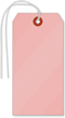 Pink Cardstock Tags (with strings)