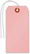 Pink Cardstock Tags (with strings)
