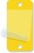 Yellow Blank Tag