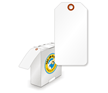 White Tag with Fiber Patch