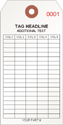 Custom TurboTag™, Vertical Table
