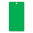 5¾ in. x 3 in. Green Vinyl Tags