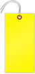 Yellow Tyvek Shipping Tags (with pre-attached wires)