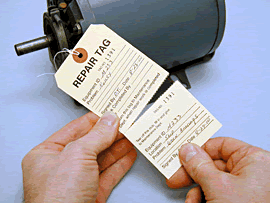 Perforated Tags - Cardstock Tags with Tear-off Stub | Safety Tags