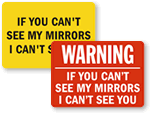 Can’t See My Mirrors
