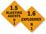Class 1.5 and 1.6   Explosive