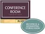 Contour HT Office Door Signs