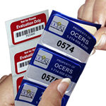 Custom Barcode Tags with Unique Numbering 