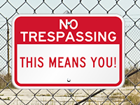 Custom Security Signs