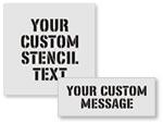 Customizable Stencils
