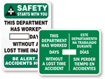 This Department Has Worked [****] Days