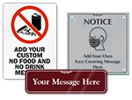 Facility Door Signs