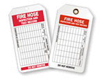 Fire Hose Inspection Tags
